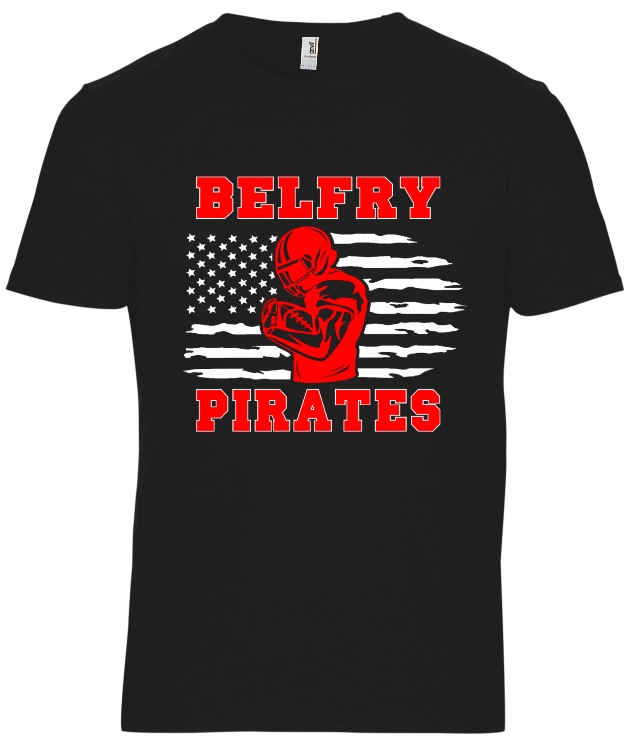 Belfry Football - White Flag, Red Player